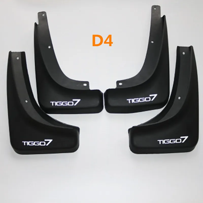 D4 Для Chery Tiggo 7, Tiggo7, брызговик автомобиля - Цвет: D4