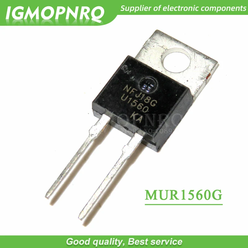 10 шт. MUR1560G MUR1560 1560G 600V 15A выпрямитель диода