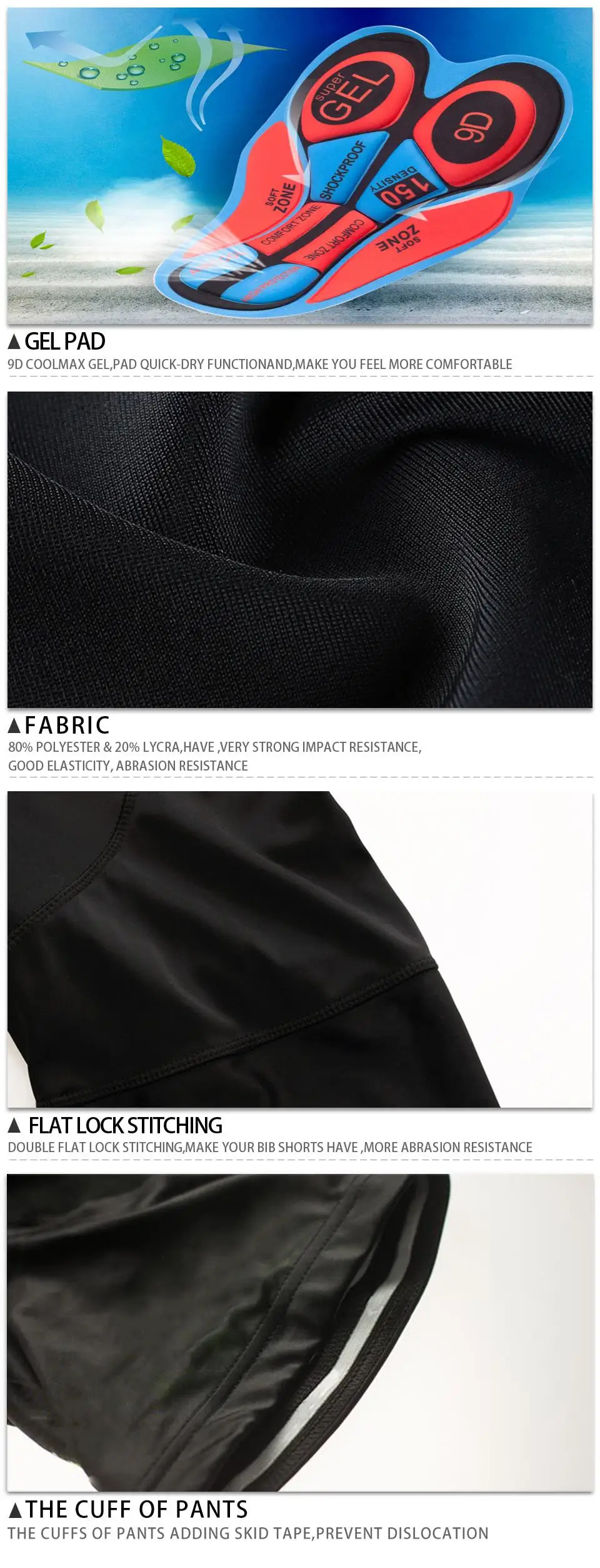 Велосипедные шорты каподастр 2019 гелевые подкладки для горных велосипедов