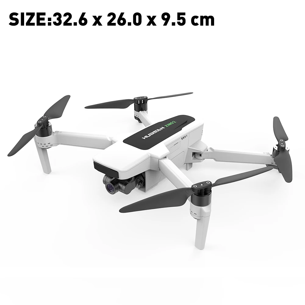 Радиоуправляемый Дрон Hubsan Zino 2 8 км GPS Wi-Fi FPV с камерой 4K UHD 3-осевой шарнирный шар