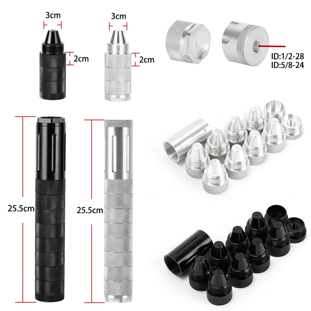 Автомобильный Алюминиевый топливный фильтр ловушка для растворителей 10 дюймов с