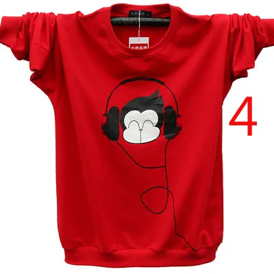 

Long-sleeved T-shirt male 2019 autumn new round neck cotton bottoming shirt youth
