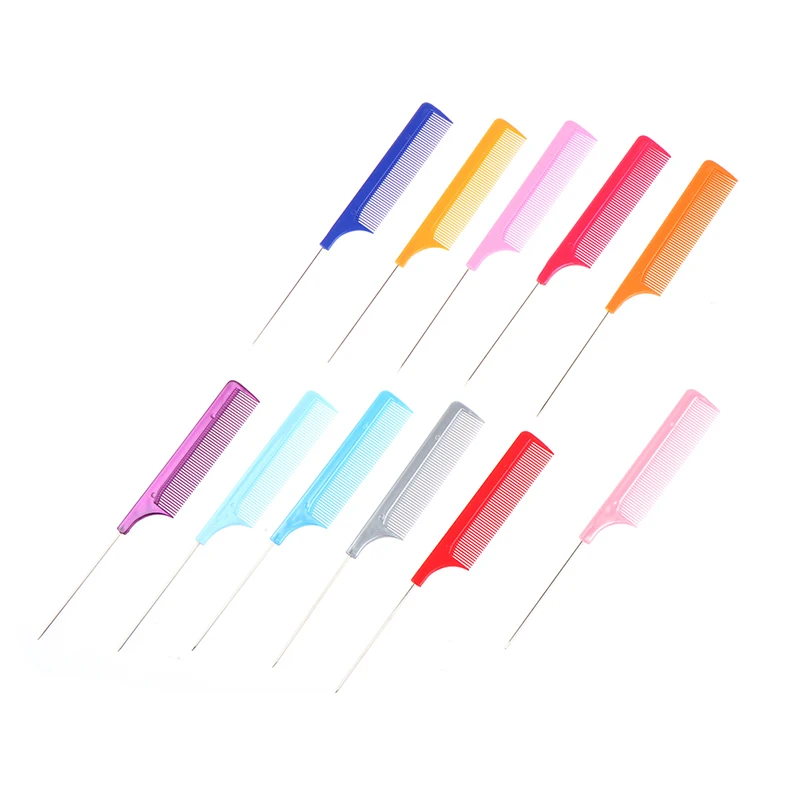 

Dyeing Tail Combs Brush Separate Parting For Hair Highlighting Hair Comb ABS Weaving Highlighting Foiling Hair Comb For Salon