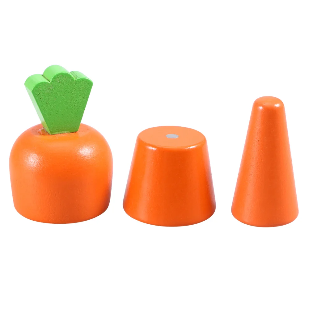 

Wooden Cutting Fruit Vegetable Pretend Play Children Kid Educational