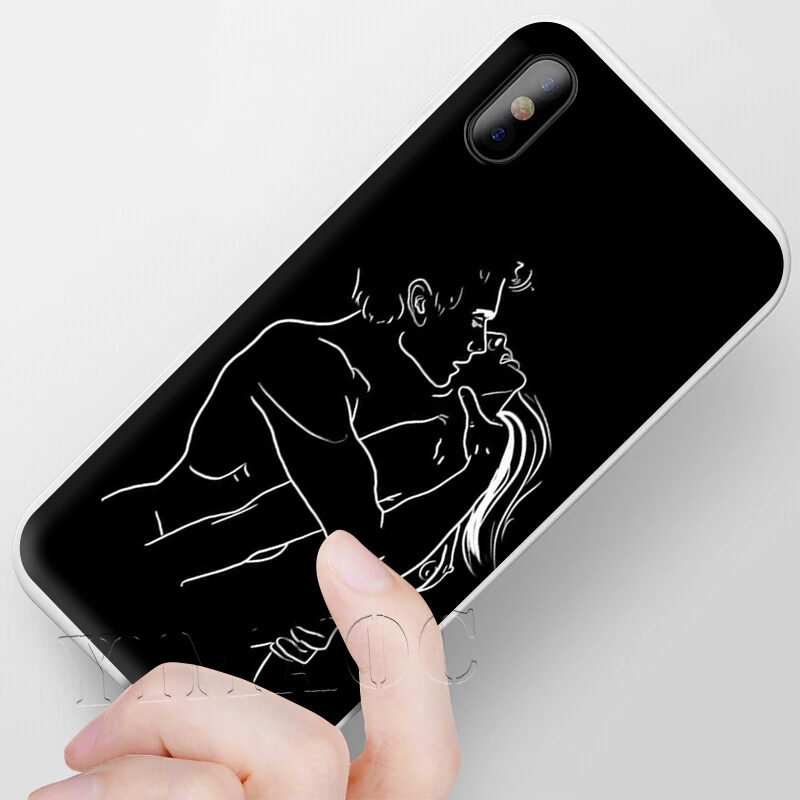 YIMAOC минималистский линейный сексуальный чехол для телефона iPhone 11 Pro XS X XR Max 8 7 6 6S