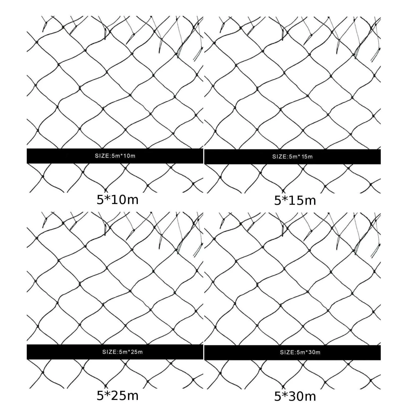 

Flower Anti Bird Netting Cover Chicken Nets Animal stopper Catching 1PCS