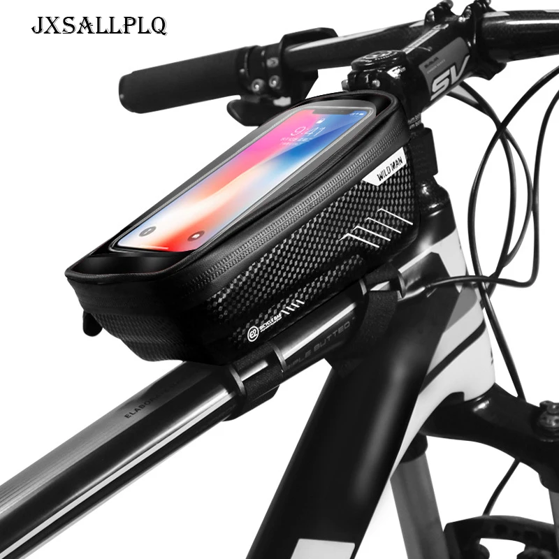 Водонепроницаемая велосипедная сумка для сенсорного экрана внешняя горного
