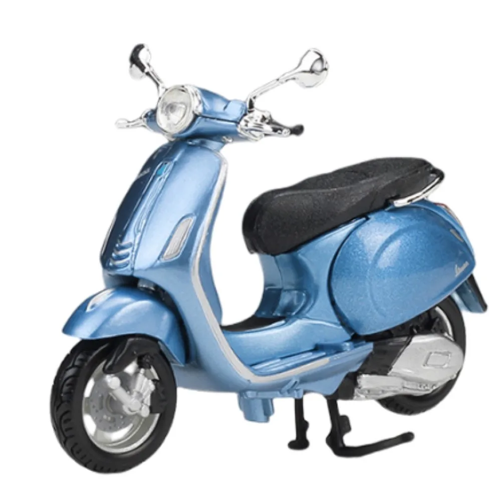 

Welly 1:18 Vespa PX GTS GTR 946 Primavera Paperino Sprint fast мотоциклетная модель сувенирная игрушка Коллекционная мини-мотоцикл литье под давлением