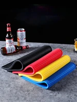 bar mat drain mat bar mat bar coasters glass mat pvc rubber mat square bar mat insulation