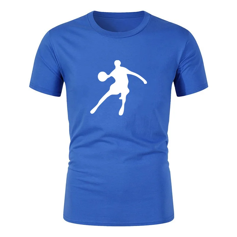 

Multicolor 100% Cotton Short Sleeve Sport T Shirt Gym Jerseys Fitness Shirt Trainer Running T-Shirt Men's Breathable Sportswear