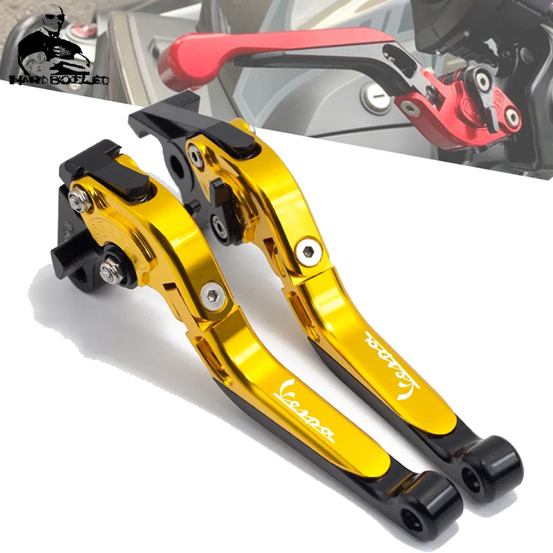 

Motorcycle Accessorie Foldable Extend Brake Clutch Lever Handle Bar For Vespa Granturismo 125/200 GTS 125/250 S125/150/300 Super