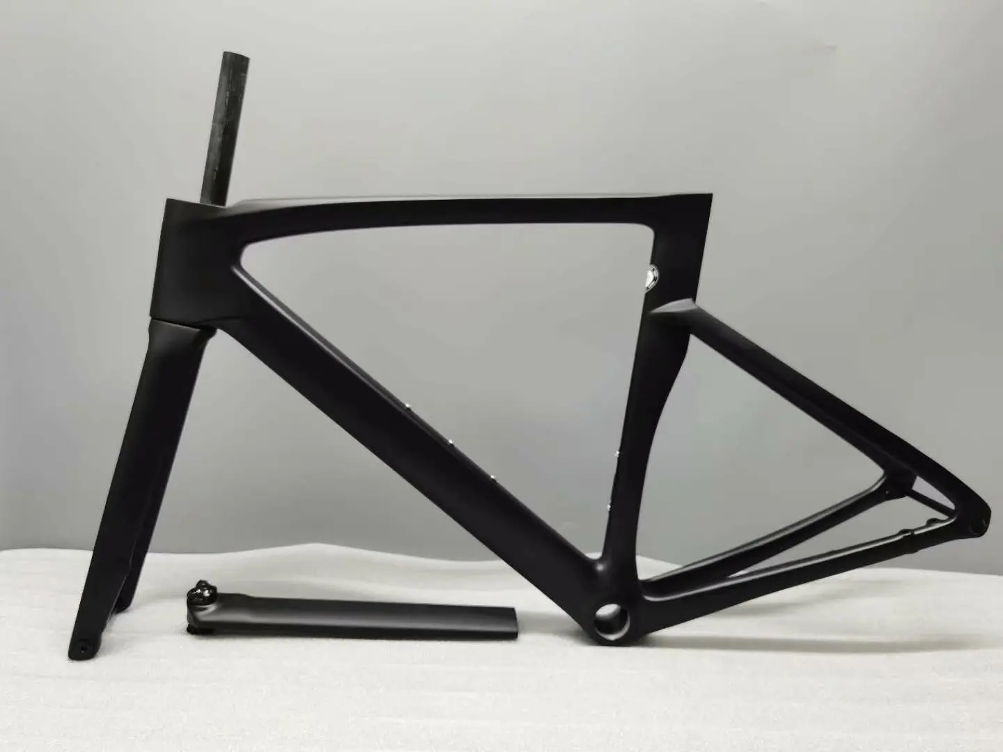 Сверхлегкий гоночный велосипедный каркас T1000 из углеродного волокна дисковый