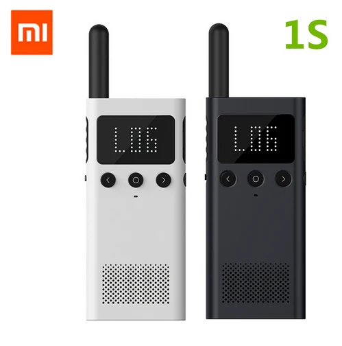 Original Xiaomi Mijia Smart Walkie Talkie With Mi FM Radio Speaker Standby Smart Phone APP Location Share New Fast Team Talk MI