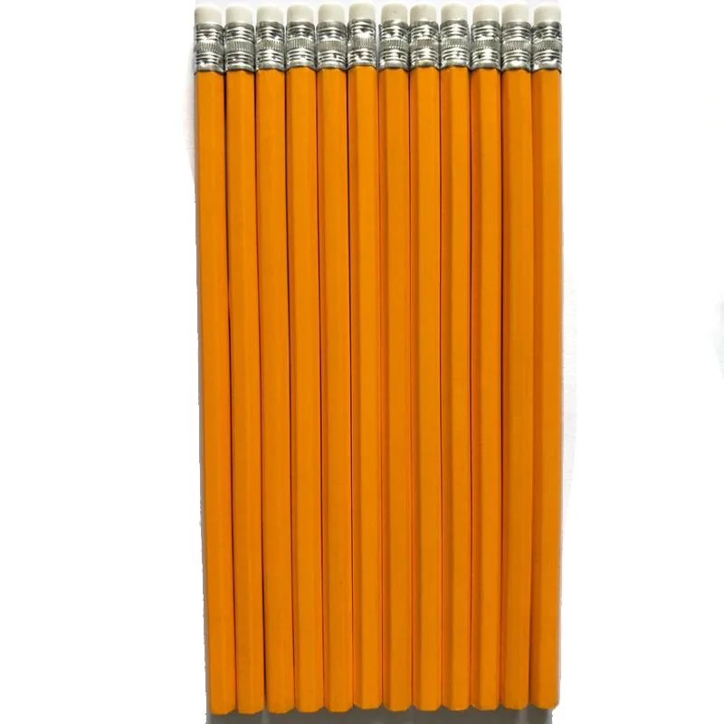 20PCS Hexagonal Wood Golf HB Pencil