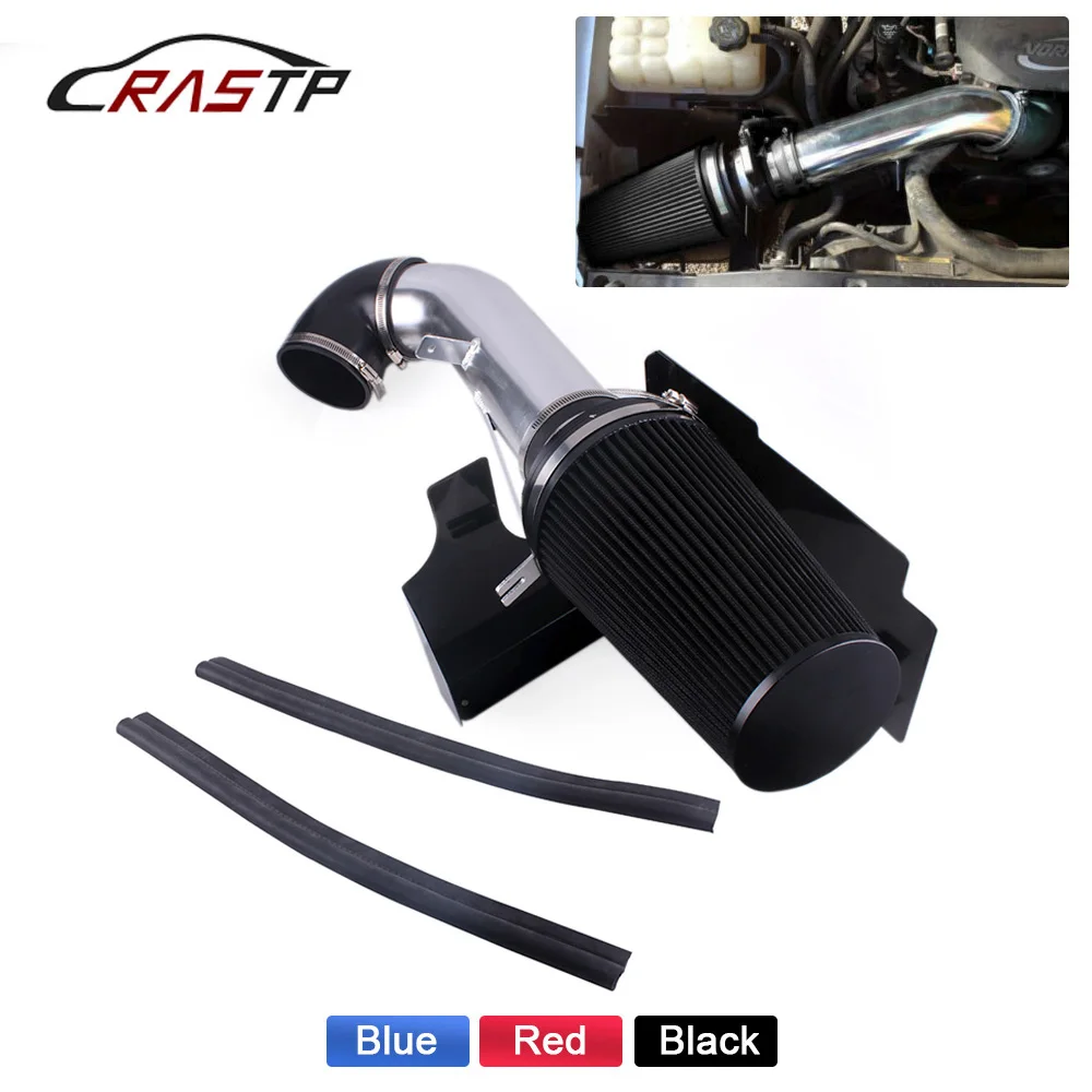 RASTP-Car 4 &quotсистема холодного воздухозаборника тепловой щит для GMC Chevy V8 4.8L 5.3L 6.0L Sierra