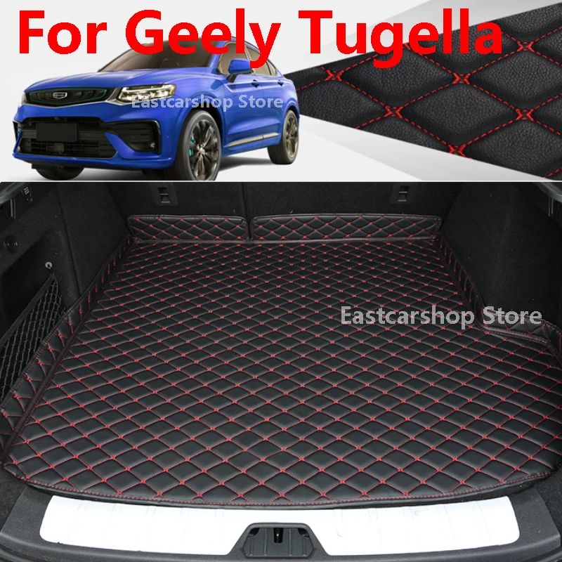 

Кожаные Коврики для багажника Geely Tugella 2019 2020 2021