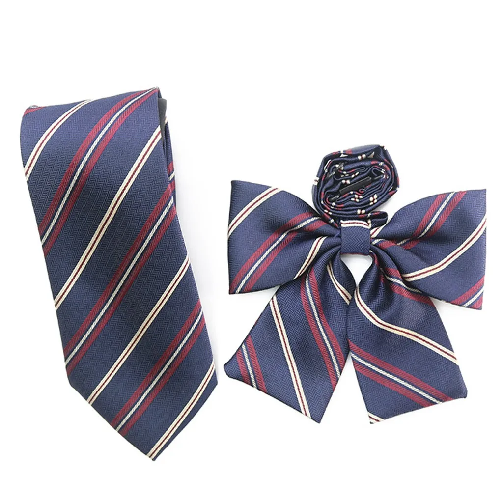 Галстук-бабочка унисекс школьный в клетку для косплея | Аксессуары одежды