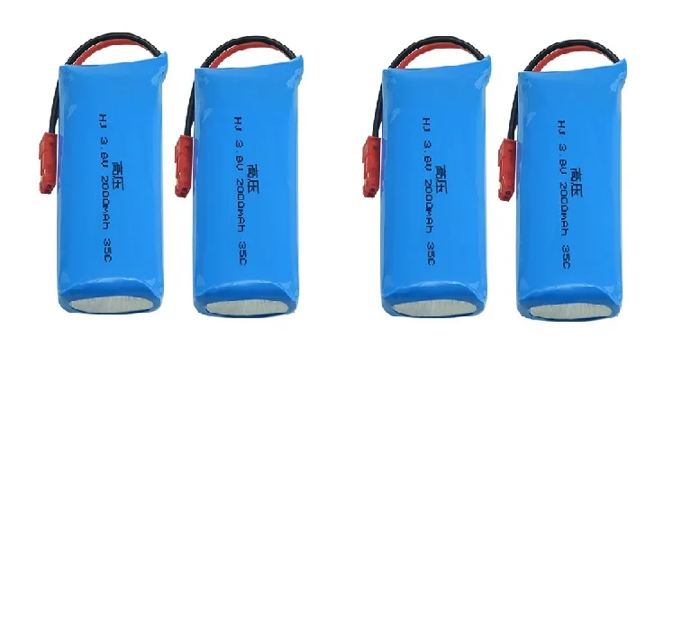 Высококачественный литиевый аккумулятор 3 8 в 2000 мАч 35C подходит для