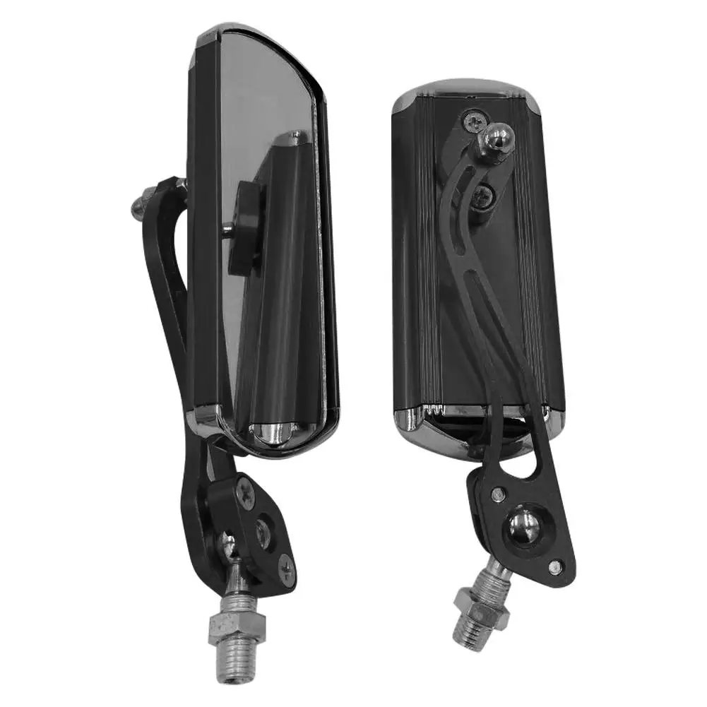 

2Pcs Angle Adjustable Safety Bicycle Mountain Bike Handlebar Rear View Mirror for Electrical Bike for Adjustable Angles Mirror