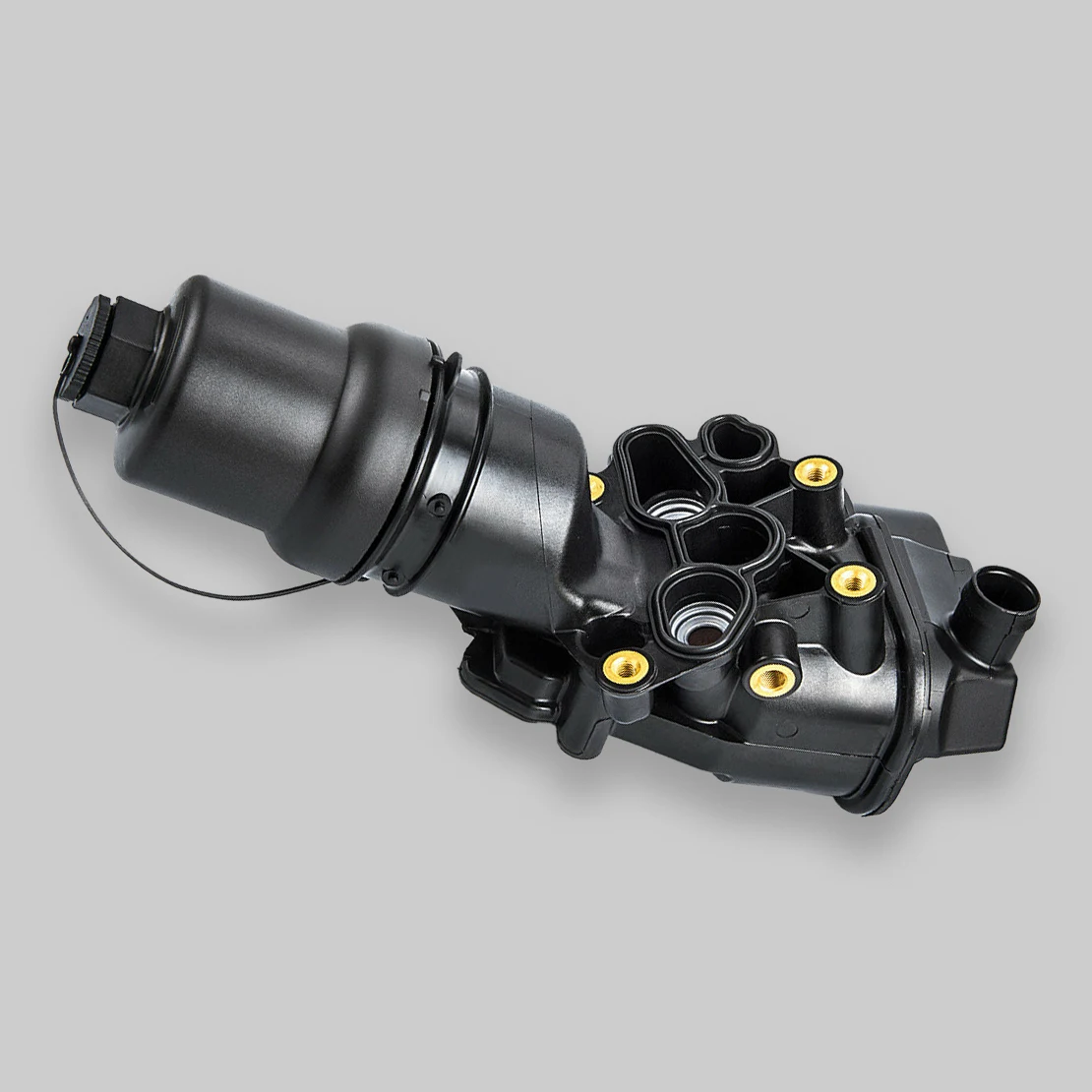 

DWCX корпус масляного фильтра двигателя адаптер в сборе 06F115397H 06F115397J Подходит для Audi A3 A4 TT VW Eos Golf GTI Jetta Passat 2.0L