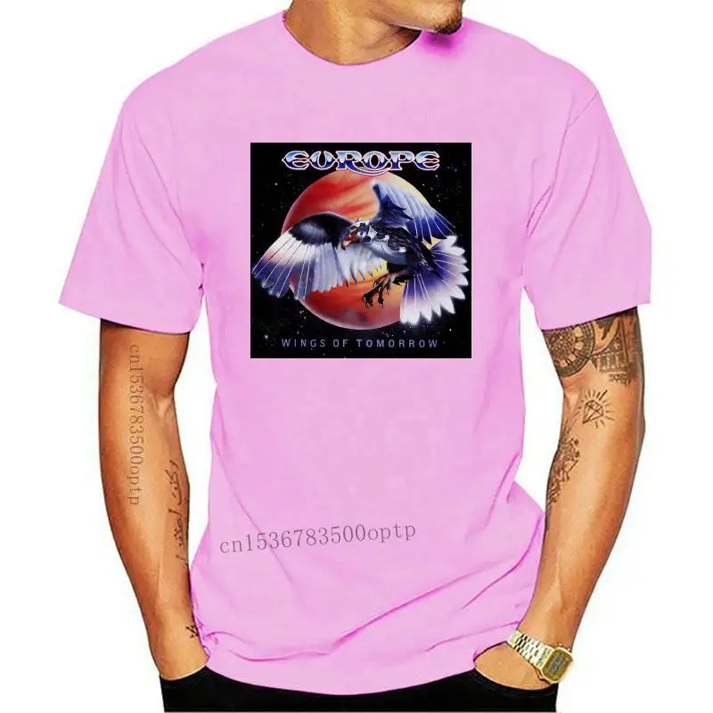 

Новая европейская футболка с крыльями завтра, Размеры S M L Xl Xxl