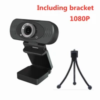 mini 1080p webcam hd usb plug and play fixed focus computer camera with built in microphone 2 million pixels web cam