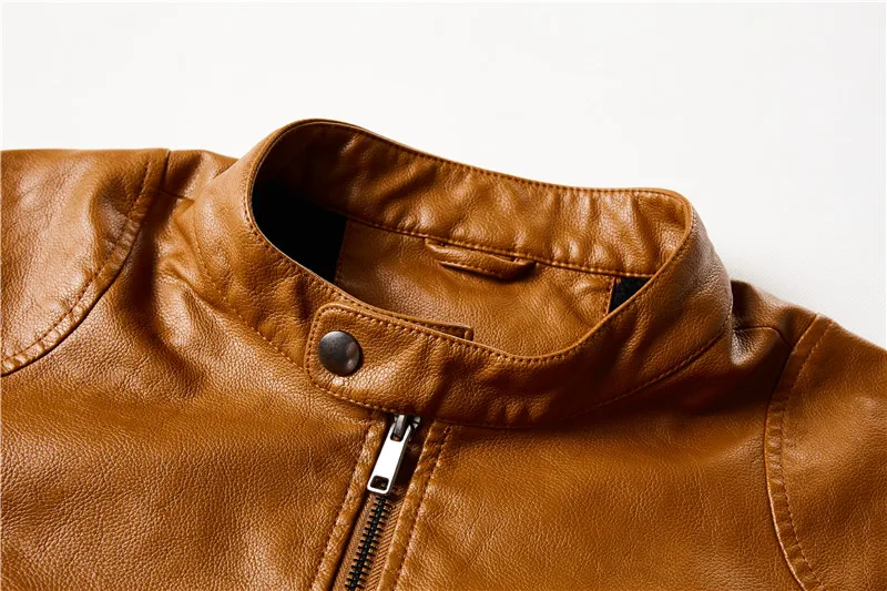 Мужская осенняя куртка мотоциклетная кожаная пальто 2019 мужская из искусственной