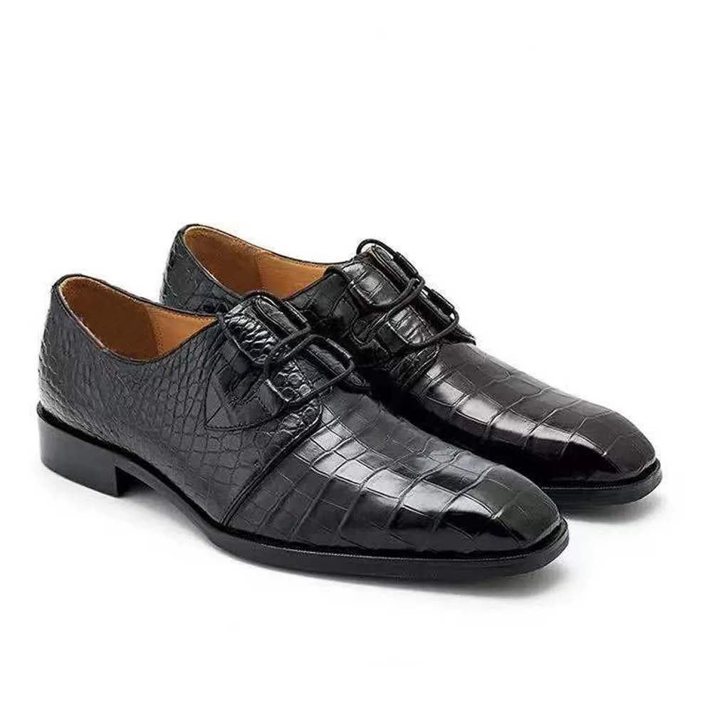 

hexiaofengdedian new men dress shoes men formal shoes male crocodile leather shoes men crocodile shoes leather sole get marry