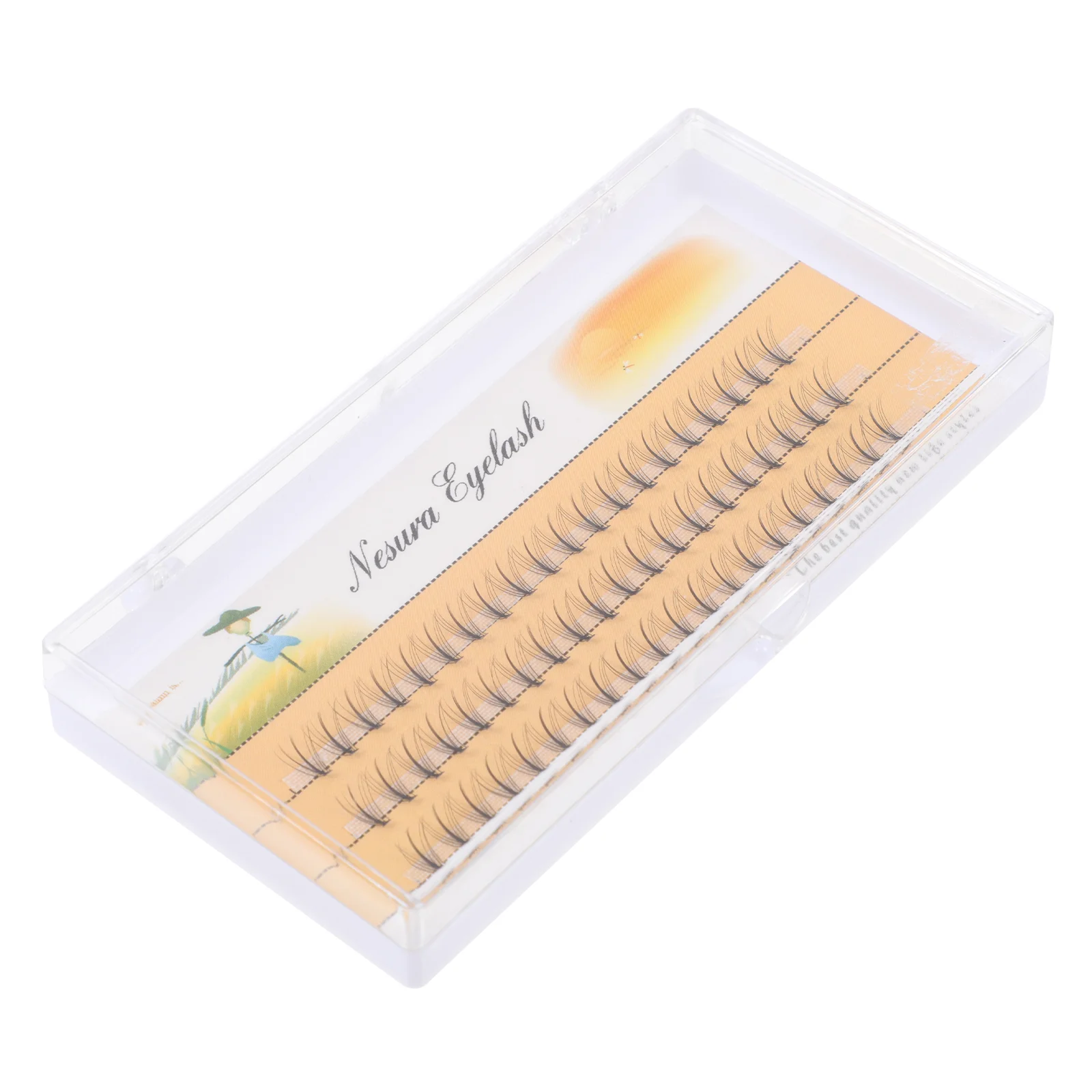 1 коробка креативных женских накладных ресниц Декоративные Искусственные черные