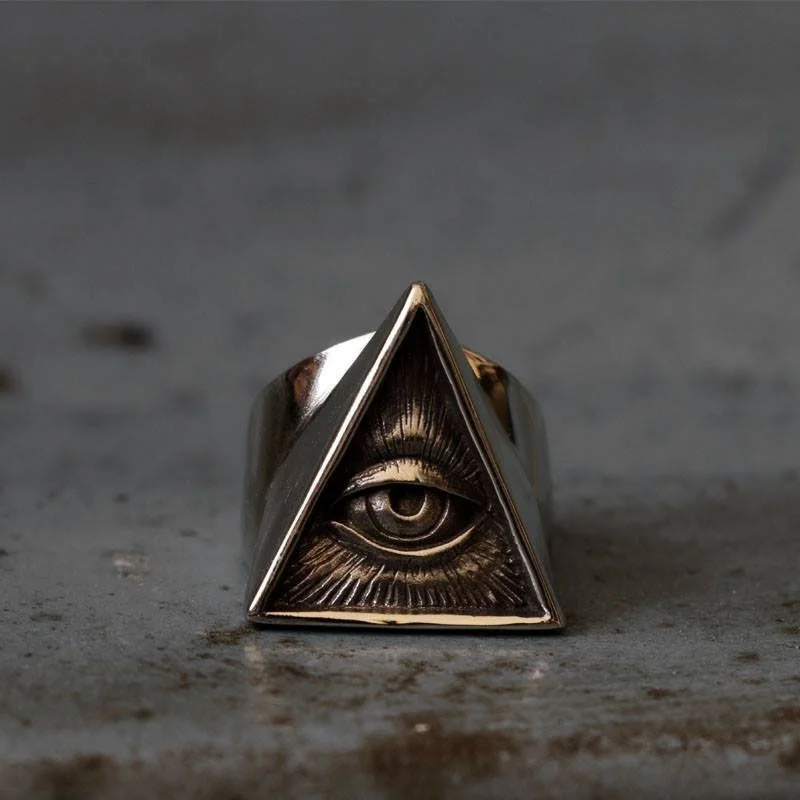 Eye of Providence мужские масонские байкерские украшения Все видящие глаза в стиле глаз