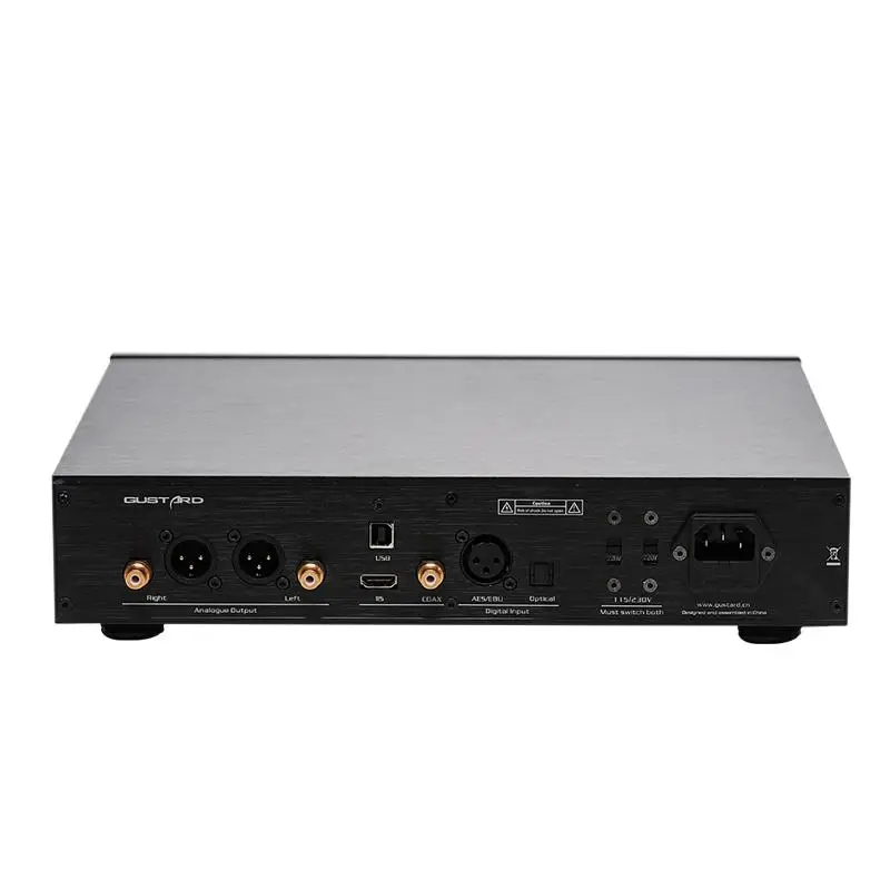 GUSTARD DAC-A22 DAC Dual AK4499 XMOS MQA поддержка DSD512 PCM768 встроенный сбалансированный декодер