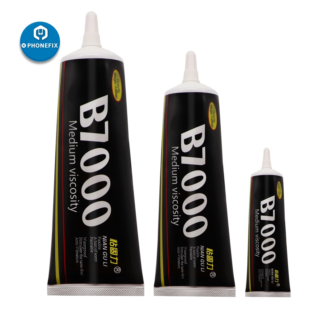 50ml 110ml Transparent Adhesive B7000 Glue Mobile Phone Touch Screen Superglue Fluid Glues Paste Glass Wooden Jewelry | Инструменты