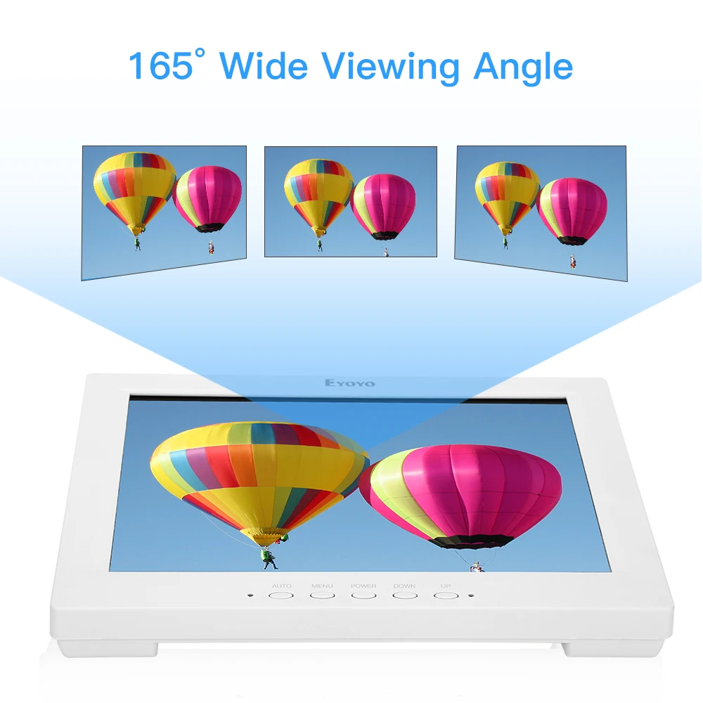 Eyoyo EM12A 12 &quotTFT LCD HDMI BNC CCTV компьютерный монитор 800x600 с AV VGA USB динамиком экран для