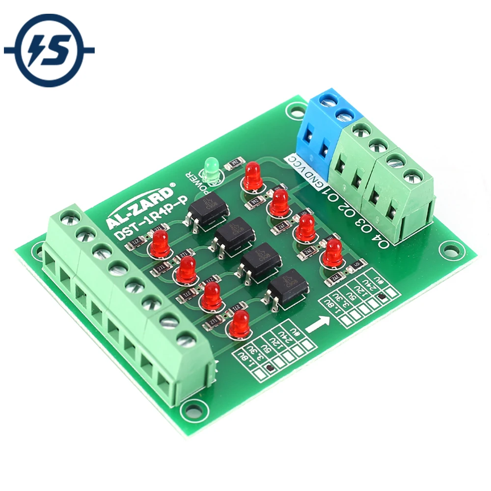 Фотоэлектрический модуль изоляции преобразователь напряжения 3 В до 24 4