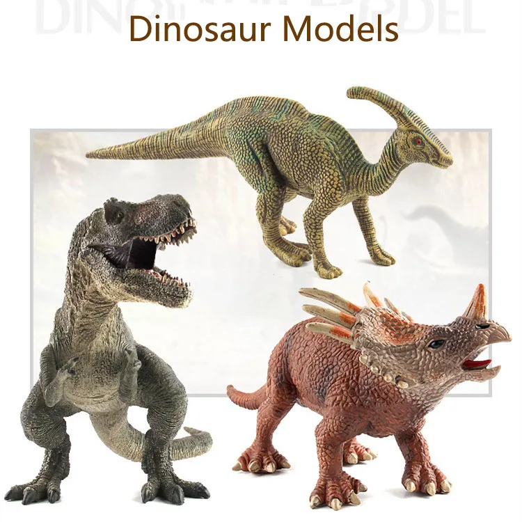 

28 styles Dinosaur Model toys Jurassic Tyrannosaurus Indominus Rex Triceratops Brontosaurus Boy christmas birthday gifts