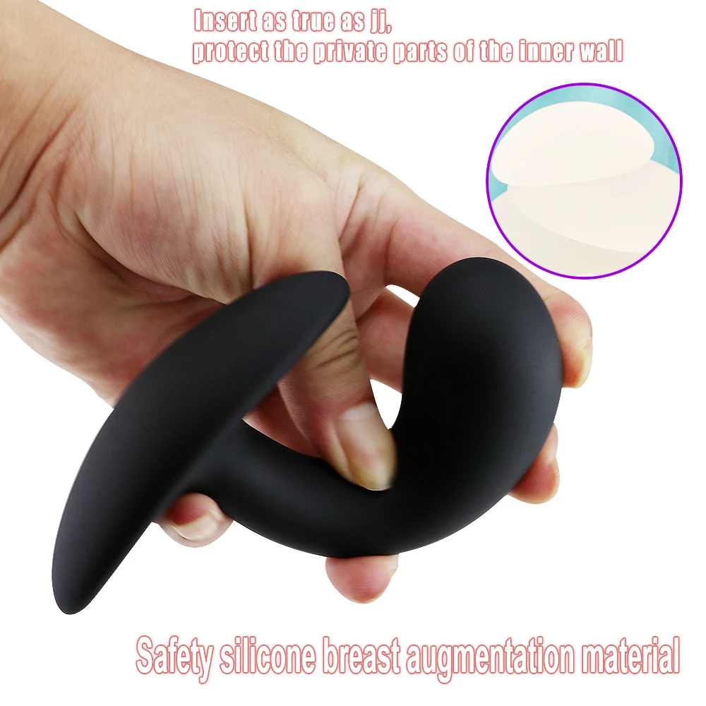 S/M/L Silicone Anal Plug Comfortable Long-Term Wear Butt Training Set Sex Toy for Men Women Prostate Massage Beginners | Красота и