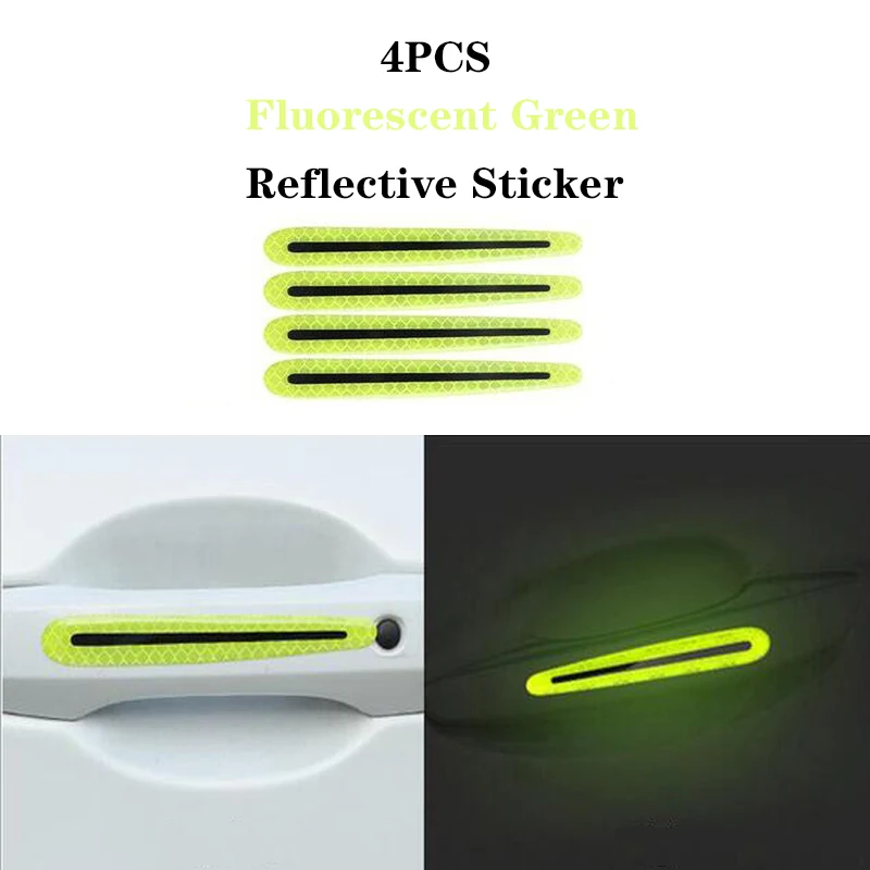 

Car Styling Carbon Fiber Door Handle Paint Scratch Reflective Protector Sticker For Lifan X60 620 520 320 125CC X50 Solano Smily