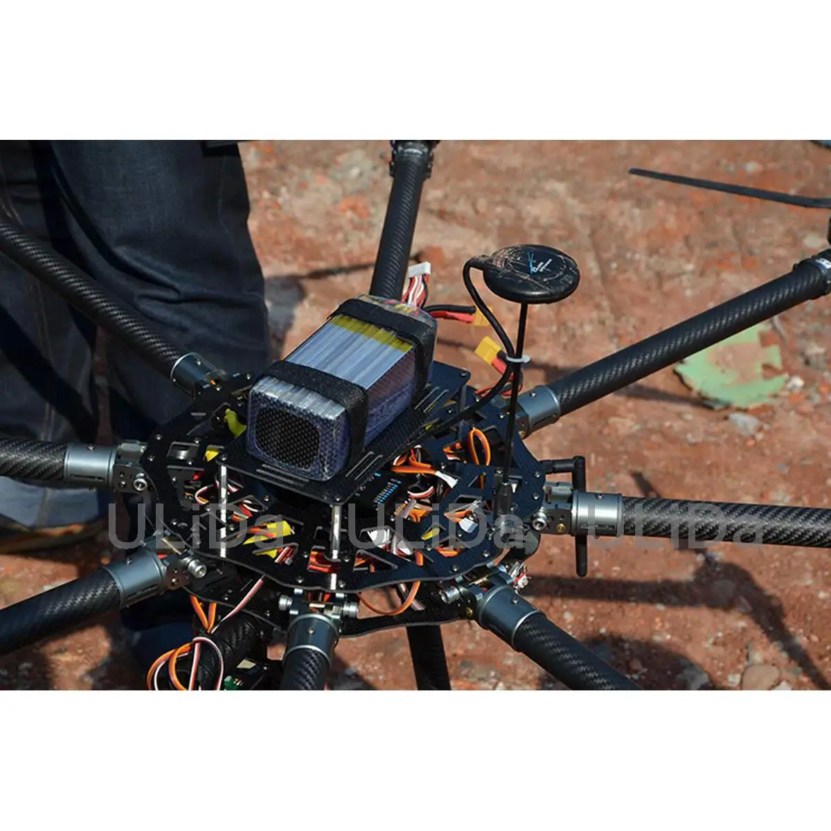 V4 25mm 28mm 30mm DIY Drone Kit Carbon Tube Joint CNC Aluminum folding machine arm member for Plant Protection UAV - купить по