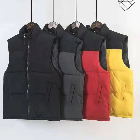 

Brand Face America Men's Couple Cotton Sleeveless Jacket Windproof Warm Waistcoat Casual Coats Women Vest