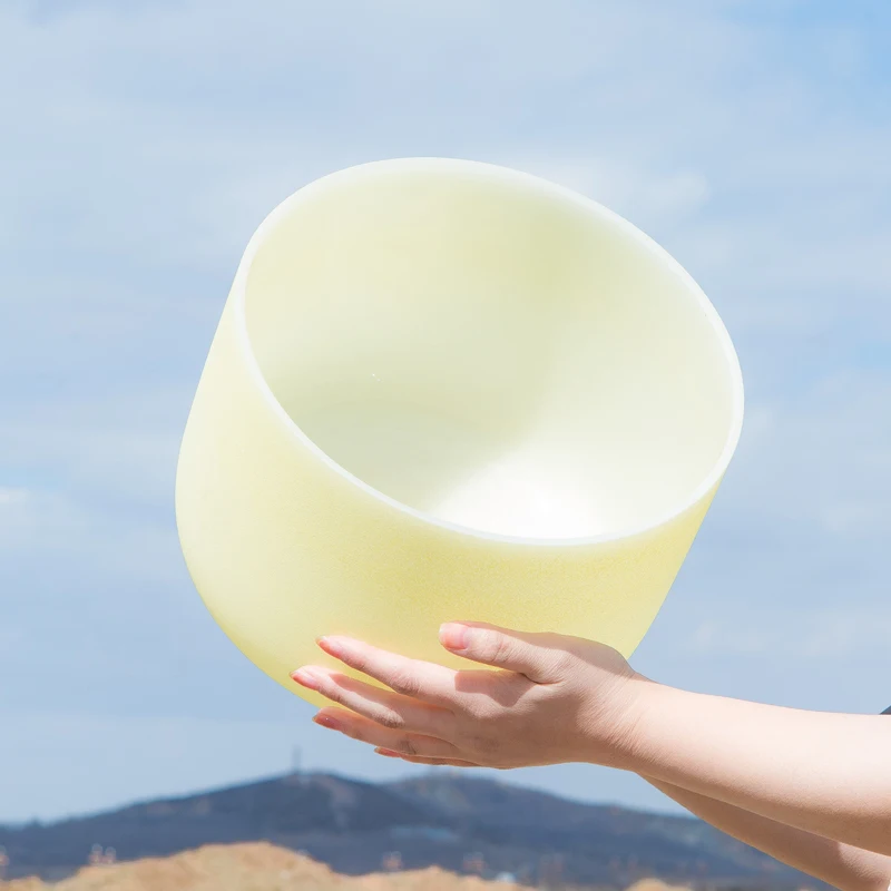 Новые 8 дюймов светильник желтый E Примечание Цвет Матовый Кварцевый Поющая