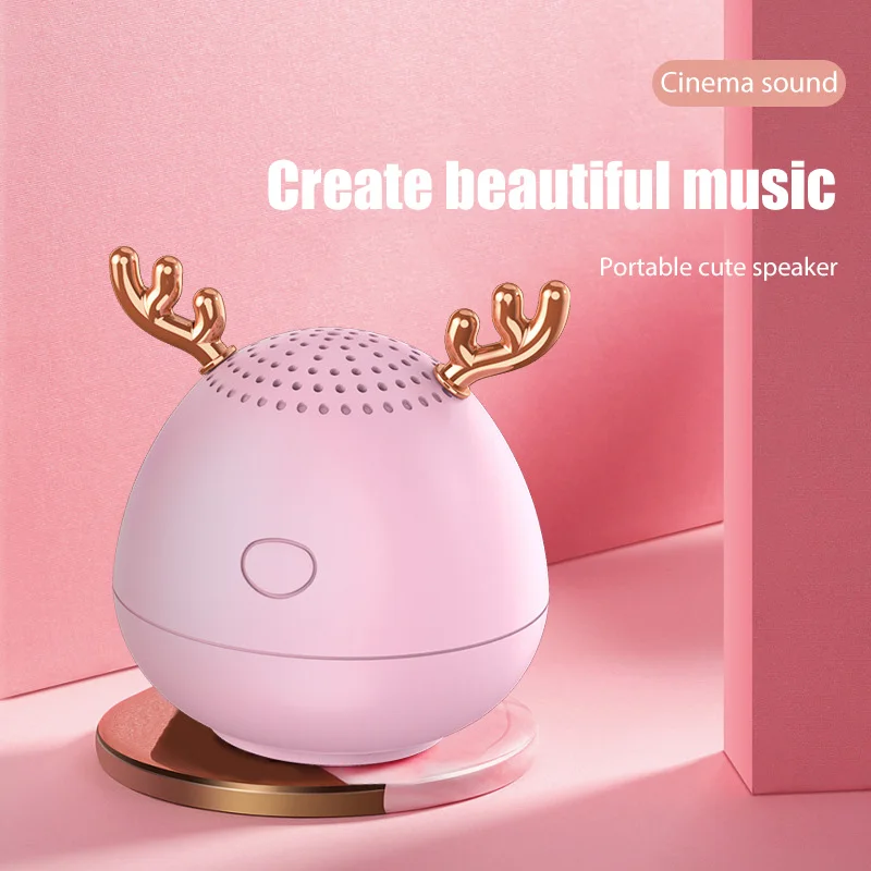 Беспроводной Bluetooth-динамик с изображением оленя диагональ дюйма - купить по