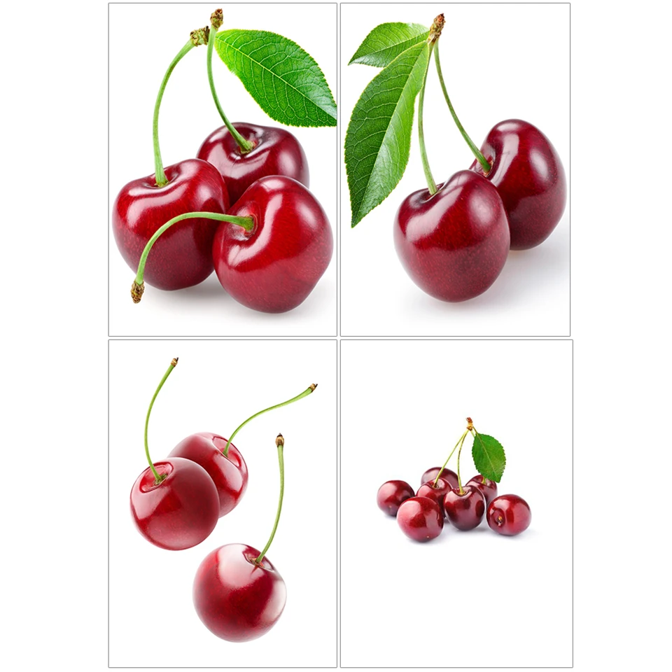 Алмазная вышивка стразы ручная мозаика с рисунком свежих фруктов вишни хобби для