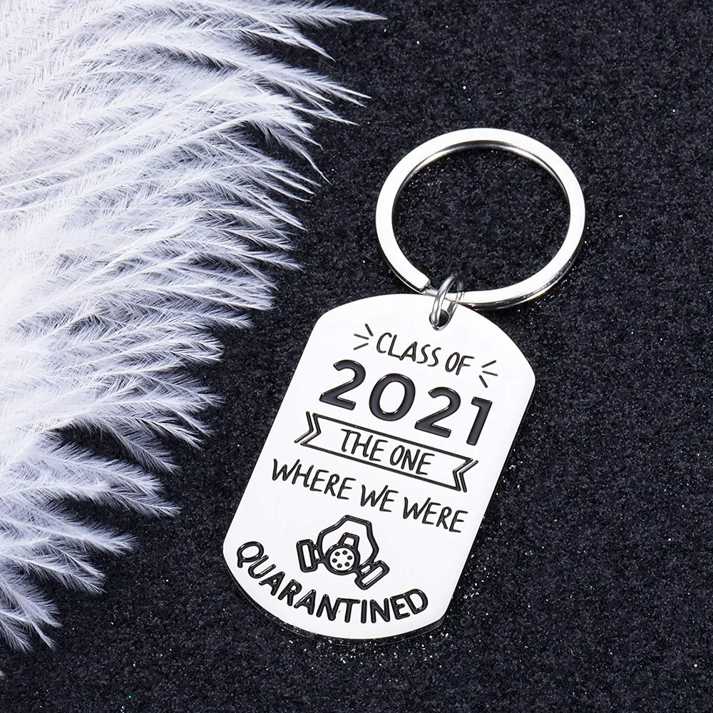 Брелок для выпускного подарок класса 2021 женщин и мужчин забавный студентов