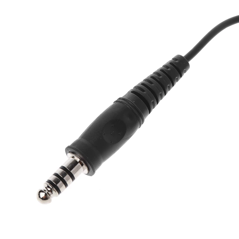 

Walkie Talkie Microphone U94 9R PTT Telescopic Throat Mic Earphone Radio Headset