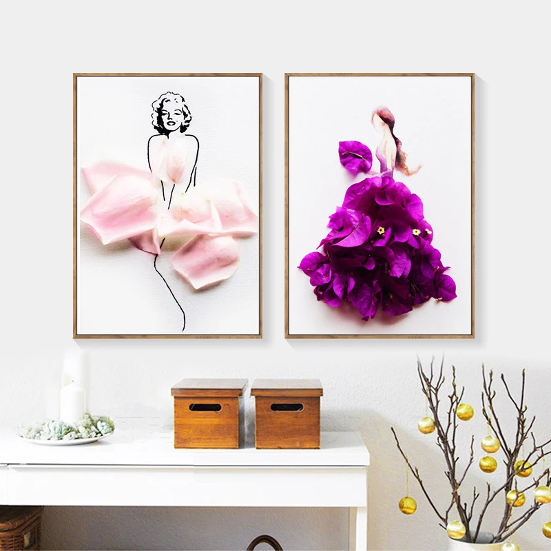 Современная минималистская атмосфера красивое искусство маленькая свежая