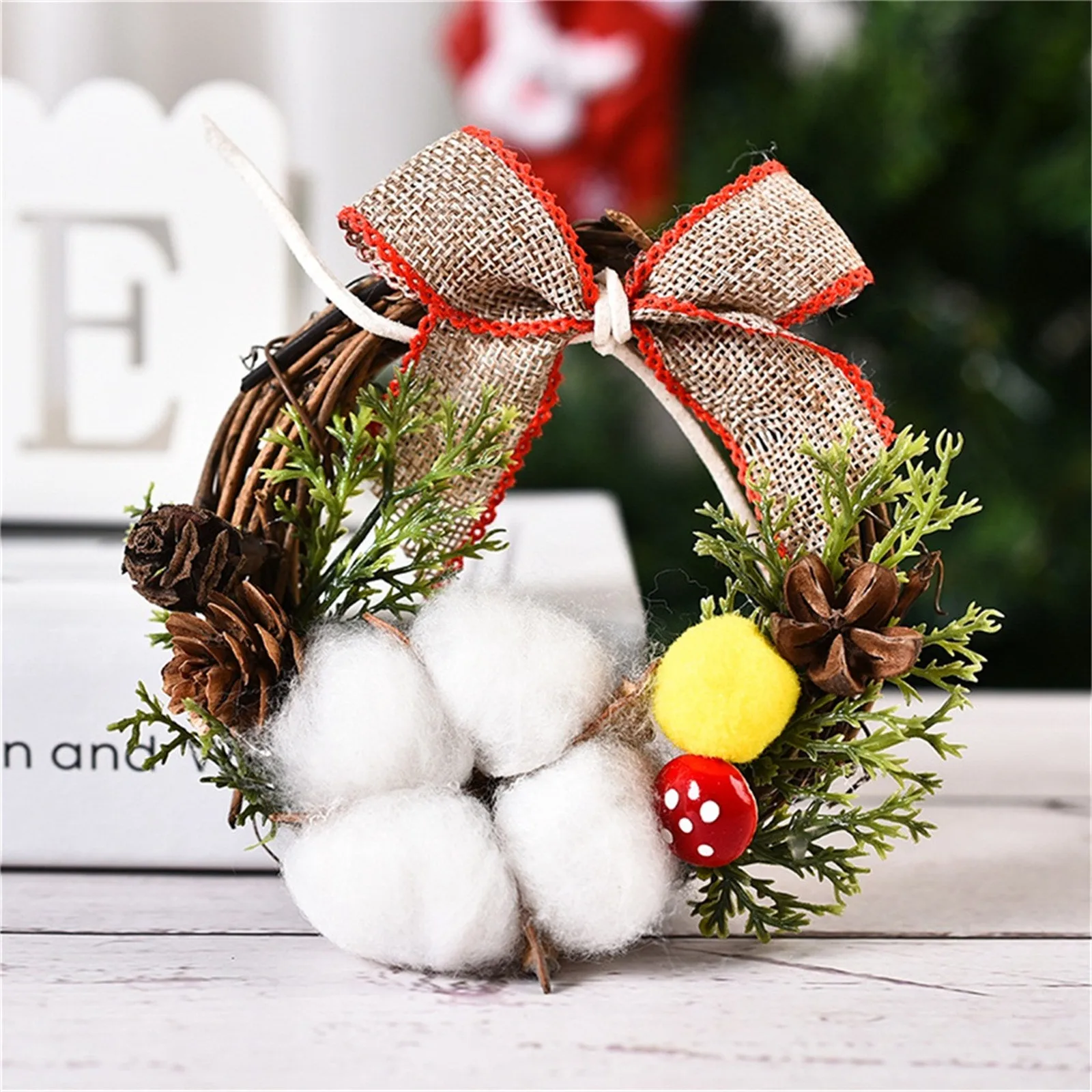 

Christmas Decorations Wooden Luminous Elk Christmas Tree Pendant Ornament Christmas Decor for Home Christmas 2021 Ornaments