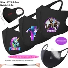 Лидер продаж, Пылезащитная маска для лица Fortnites против пыли, многоразовая дышащая маска с мультяшными рисунками, стильная маска для лица, подарок