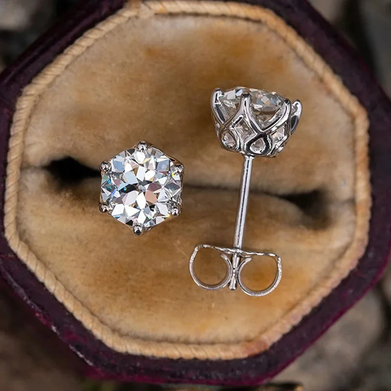 

Серьги черные женские из серебра 100% пробы, 925-1 карат
