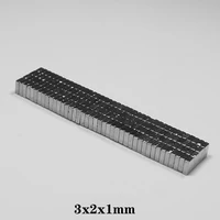 502000pcs 3x2x1 small block magnets n35 321 neodymium magnet 321mm permanent ndfeb magnet strong powerful magnetic 3x2x1mm