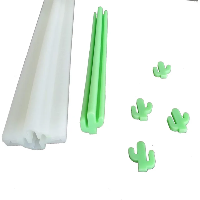 Hot XD-Cactus Tube Column Silicone Soap Mold Embed Cold Process Making Supplies | Дом и сад